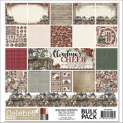 CELEBR8 "CHRISTMAS CHEER " 12 X 12 BULK PACK